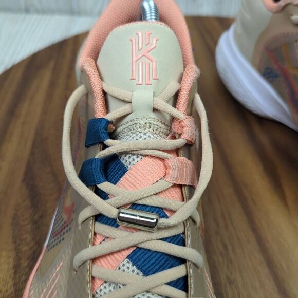 Nike Kyrie Flytrap 5 Crimson Bliss/Hemp/Madder Root/Rattan Shoes Men’s 9 - Picture 7 of 11